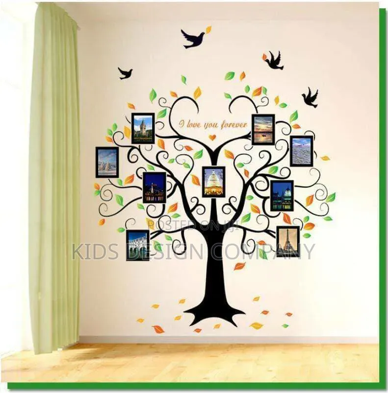Tree Stickers for Kids Rooms Wall Decal