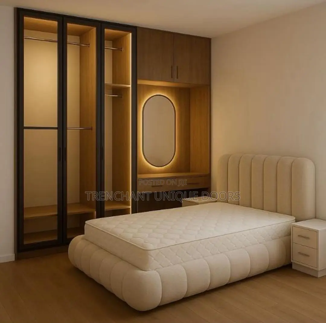 4ft by 6ft Bed Frame With Upholstery