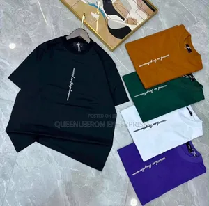 ` High Quality Design Quality Cotton Material Roundneck