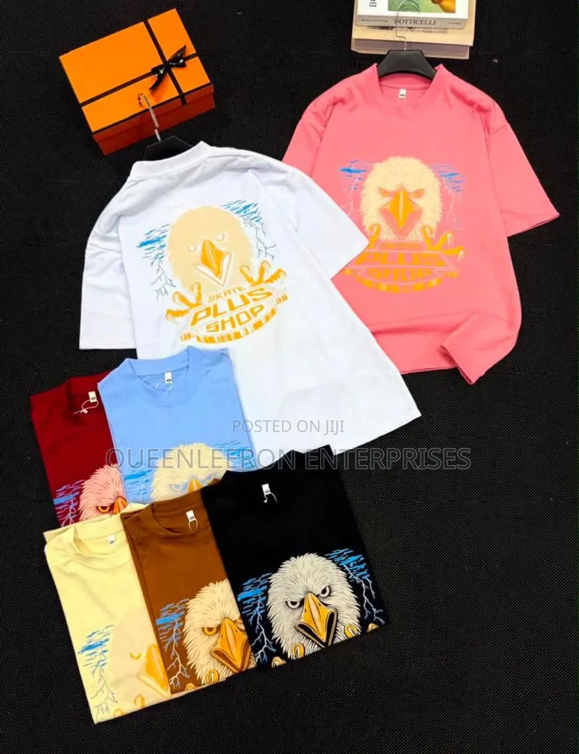 ` High Quality Design Quality Cotton Material Roundneck