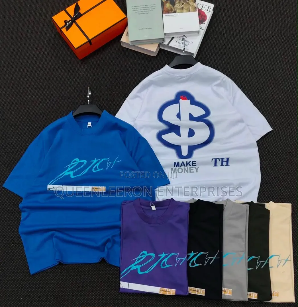 ` High Quality Design Quality Cotton Material Roundneck
