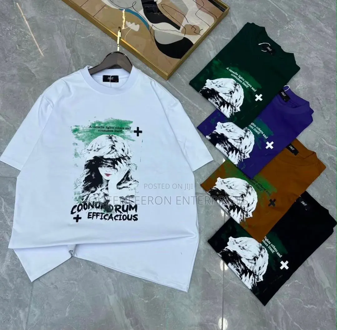 ` High Quality Design Quality Cotton Material Roundneck