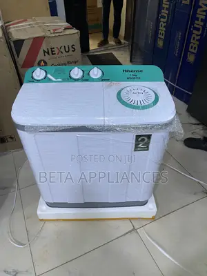 Hisense 7.5kg Dual Action Laundry Machine