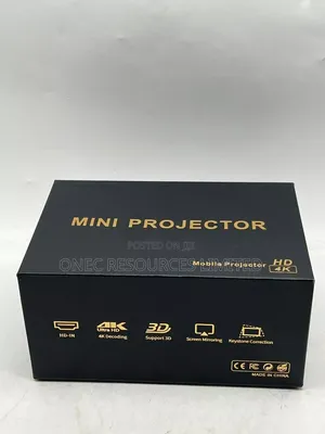 Pocket Mini Rechargeable Projector