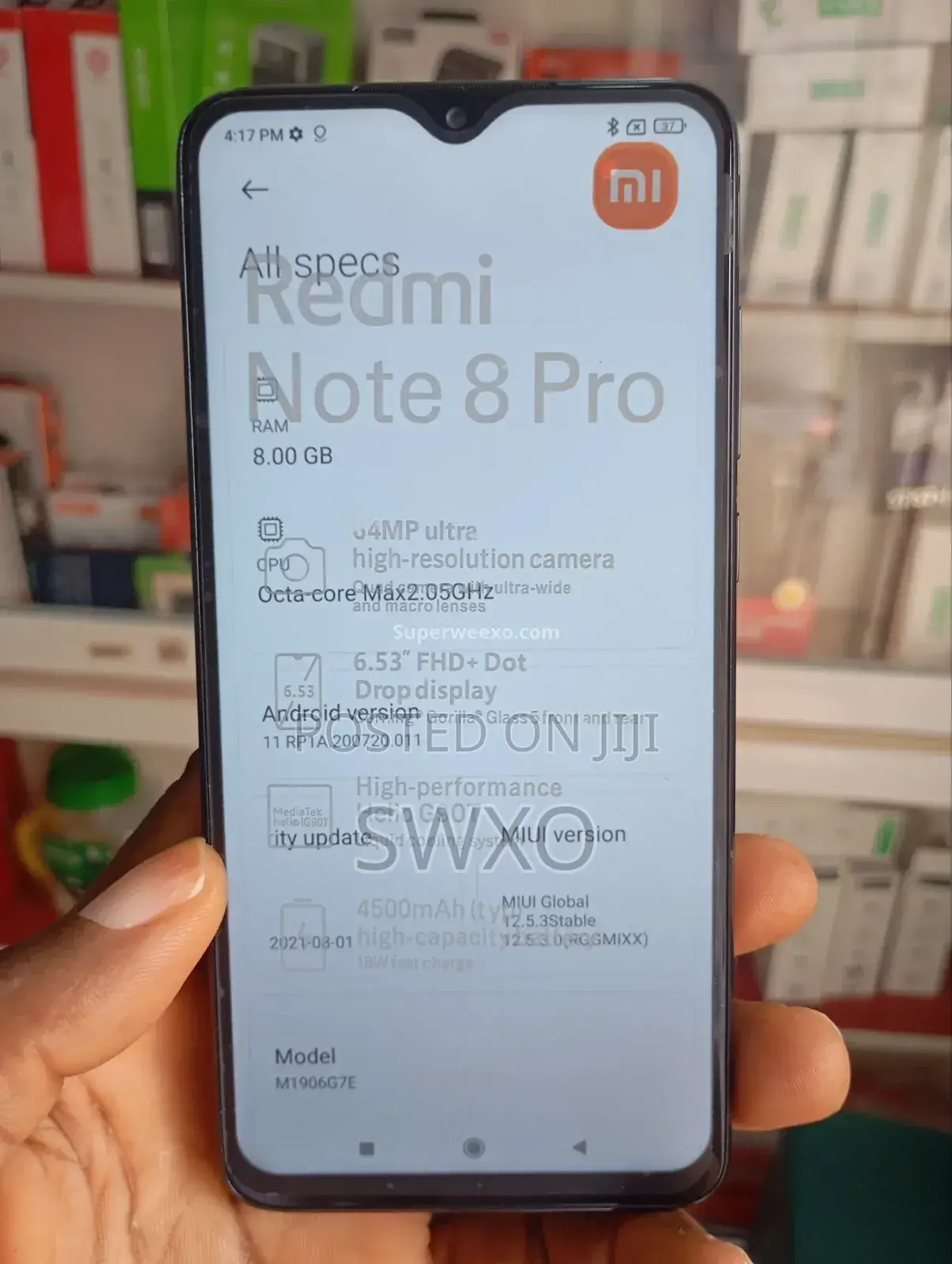 Xiaomi Redmi Note 8 Pro 128 GB Black