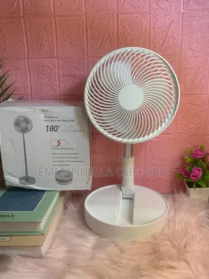 Extendable White Fan