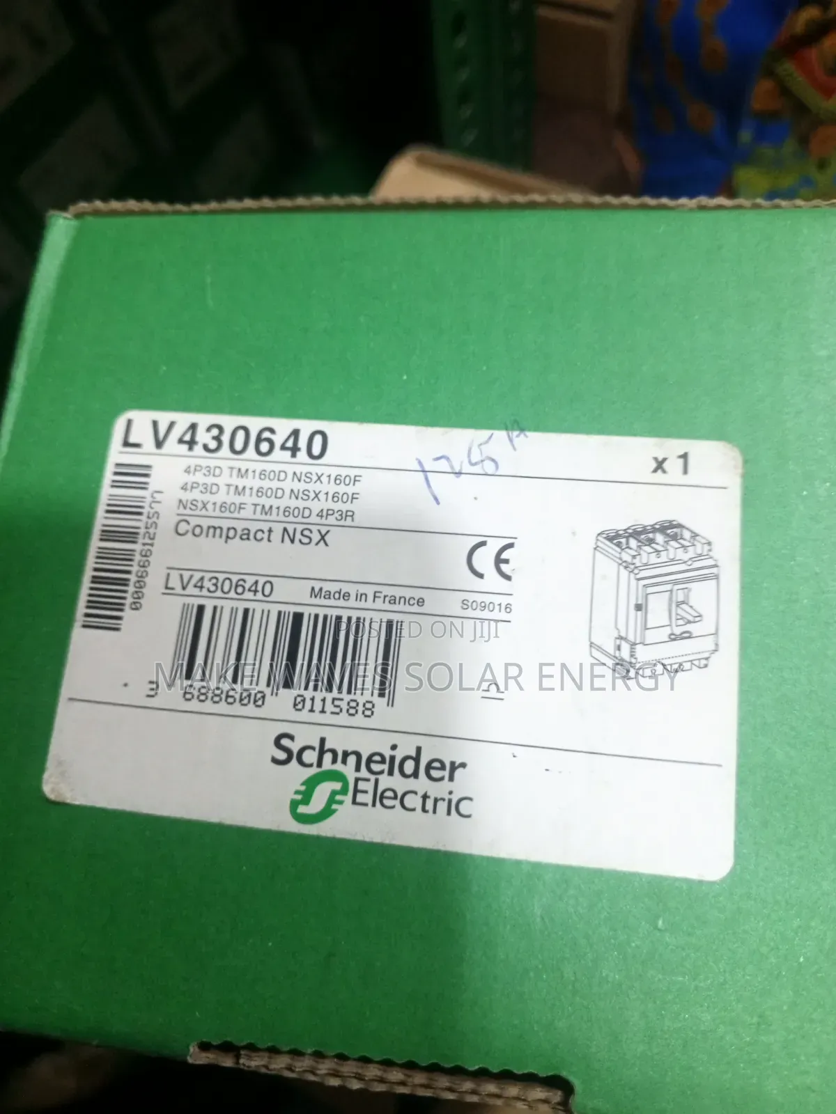 4p 160A Schneider Compact McCb Old Model
