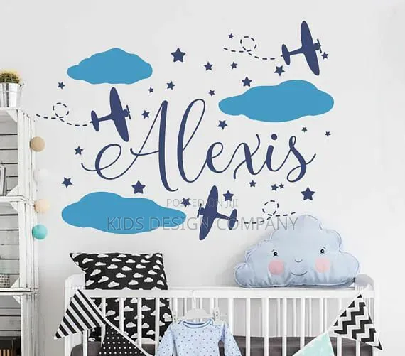Personalized Name Wall Sticker's