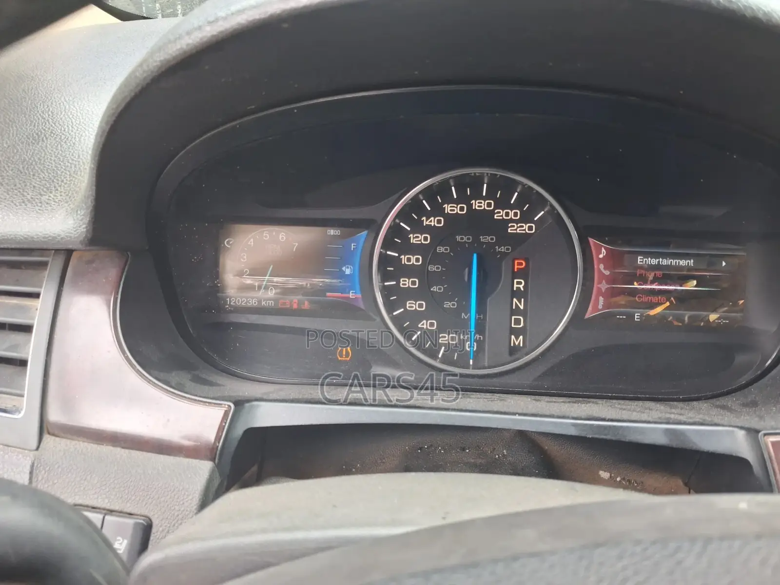 Ford Edge 2012 Silver