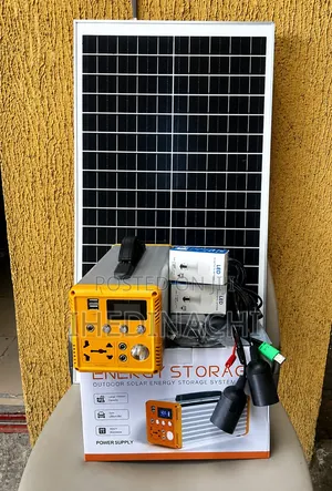 Portable Solar Generator Kit LiFePO4 Battery + Solar Pane
