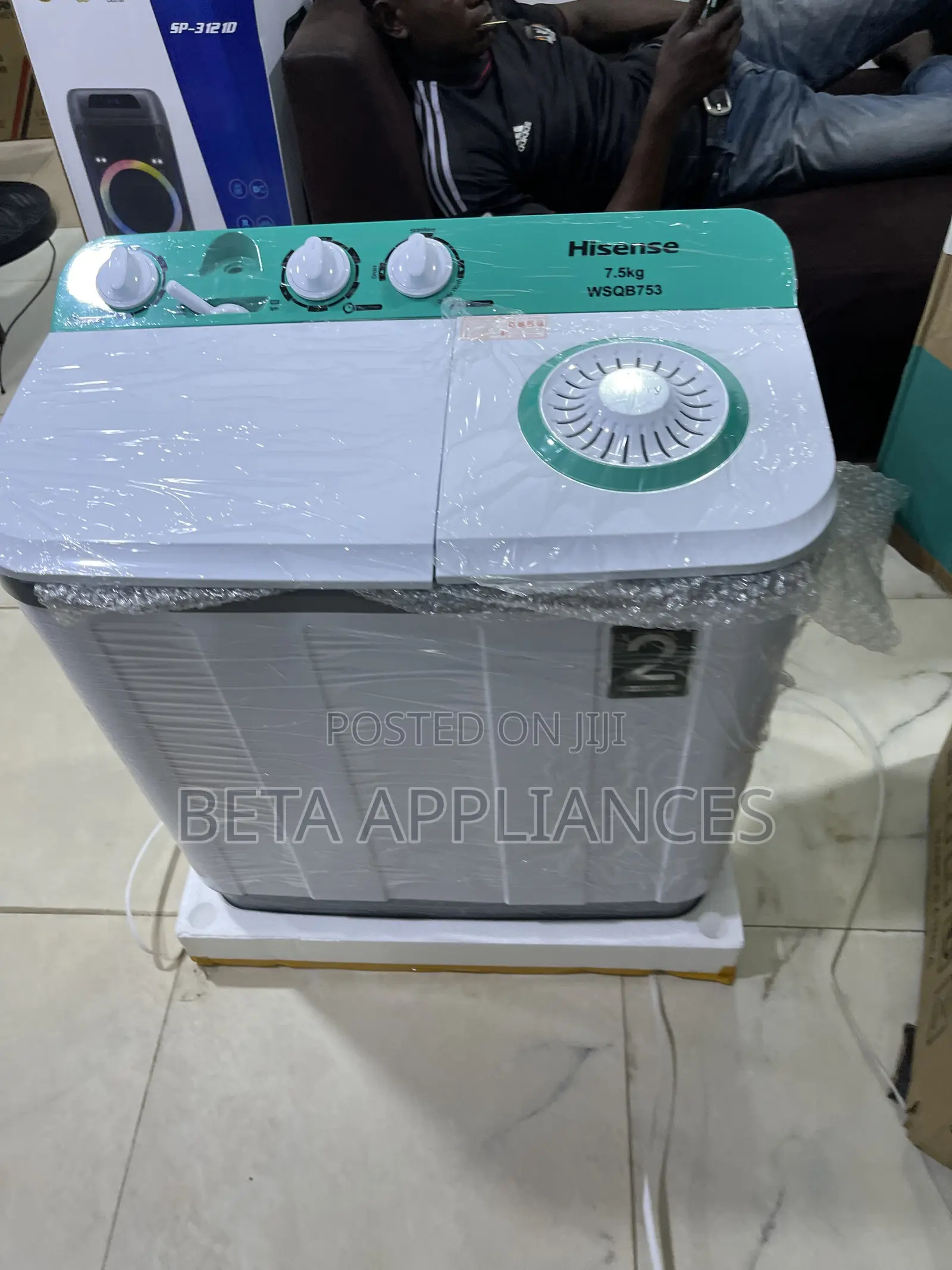 Hisense Heavy Wash 7.5kg Machine