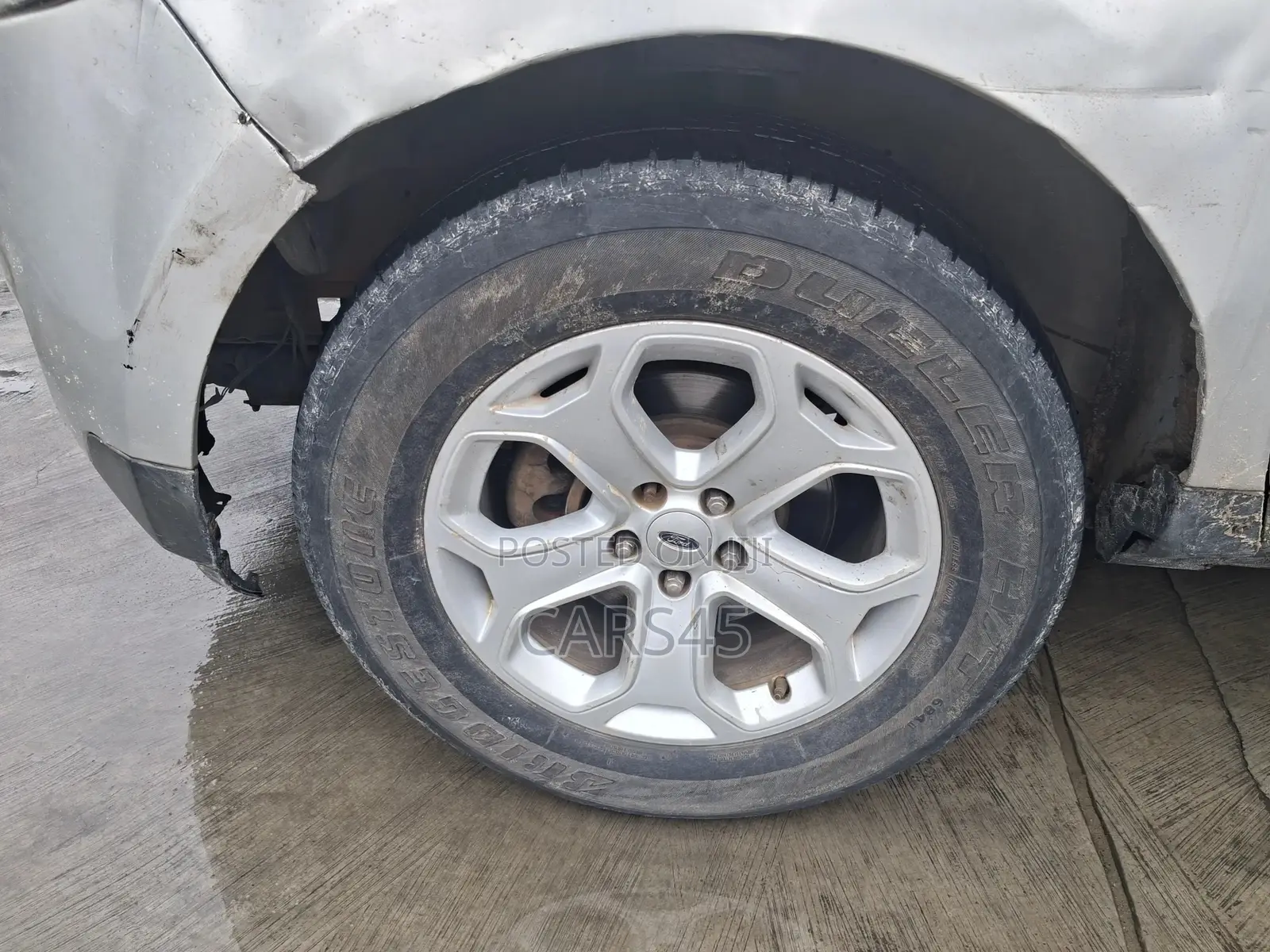 Ford Edge 2012 Silver