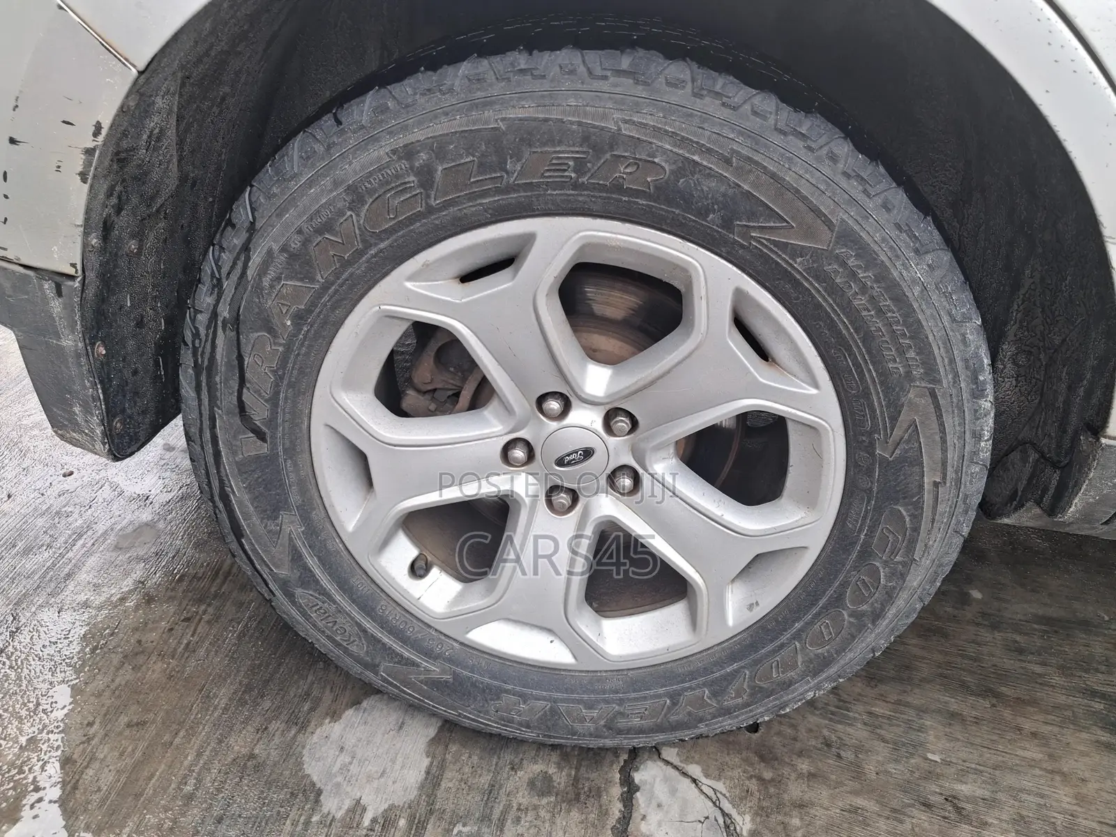 Ford Edge 2012 Silver