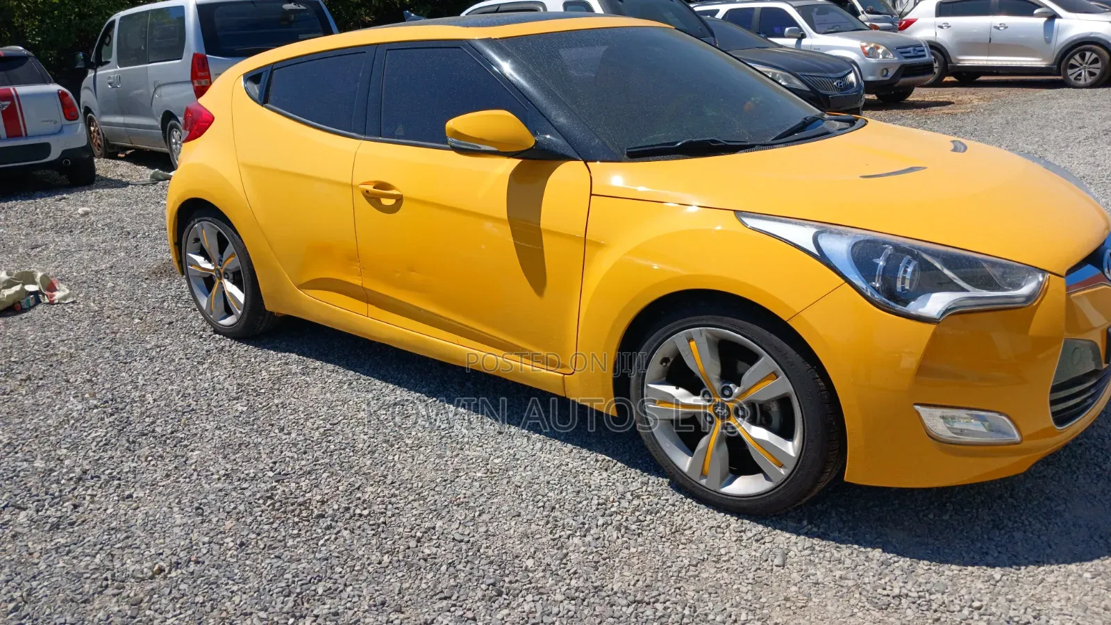 Hyundai Veloster Automatic 2012 Yellow