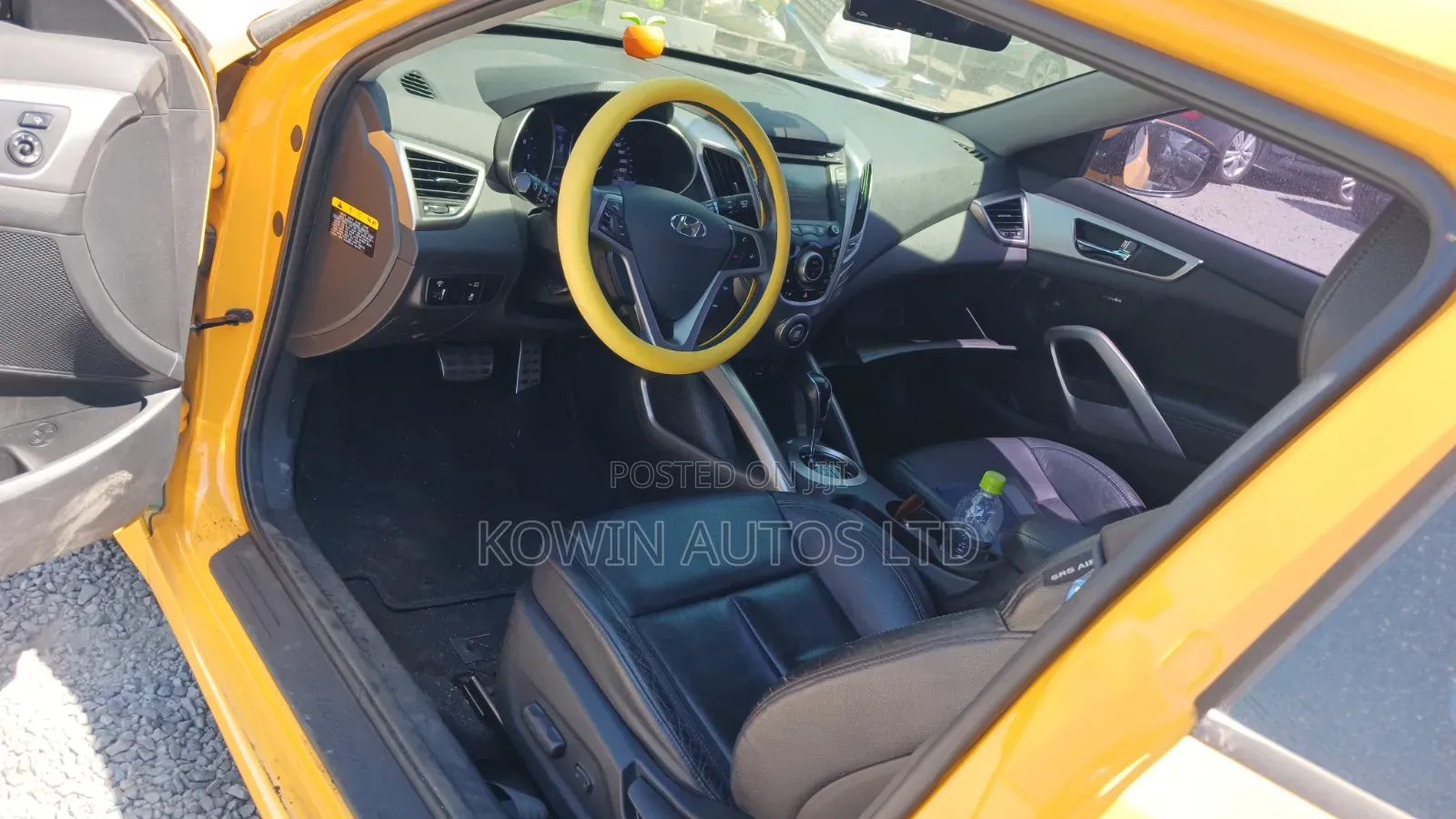 Hyundai Veloster Automatic 2012 Yellow