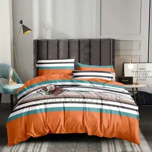 Orange Bedspread Fabric – Can Be Made Into a Duvet Set