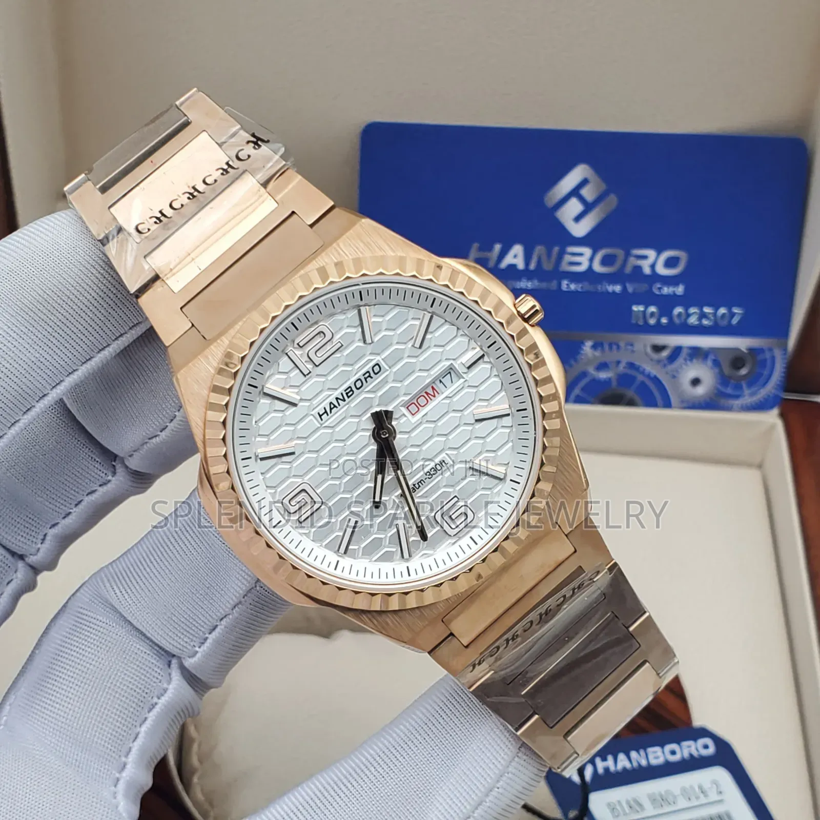 Hanboro Men's Chain Watch