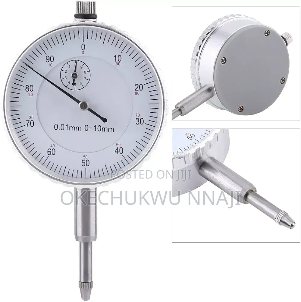 Dial Indicator Gauge Test + Measuring Tool 0.01mm Accurate Clock