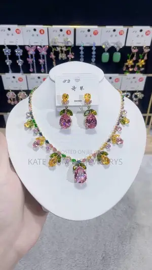 Beautiful Luxury Necklace & Earring Set – Quality Jewelry