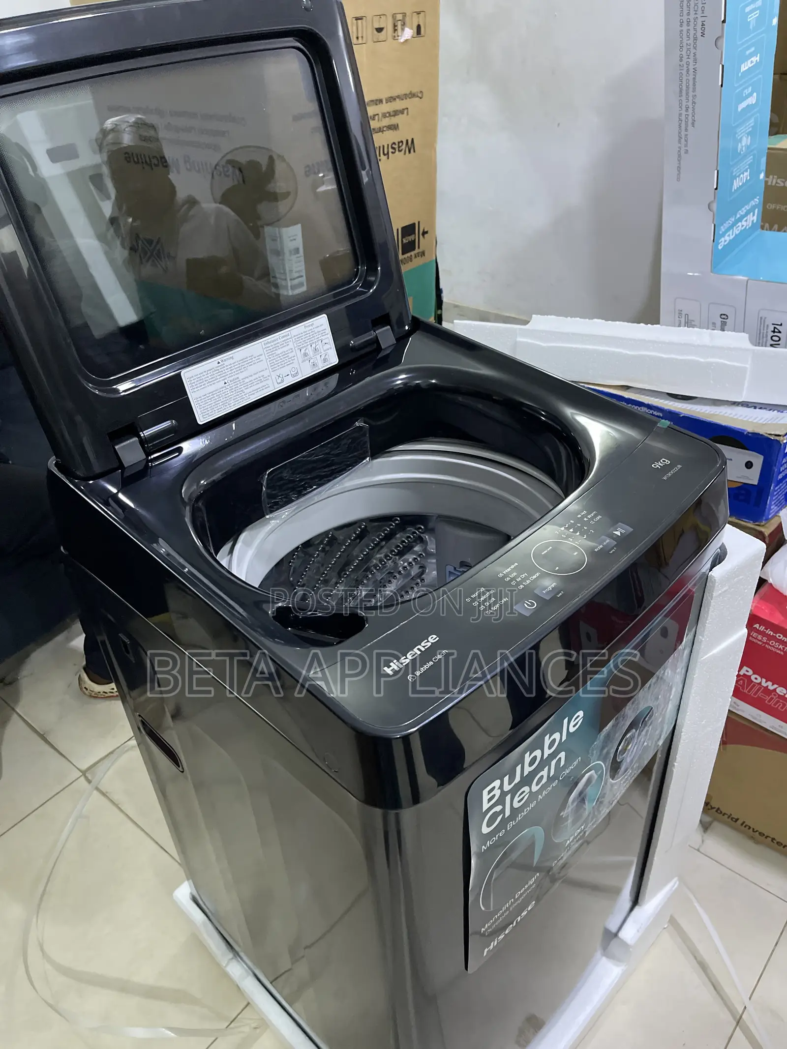 Hisense Top Loader 9KG Washing Machine