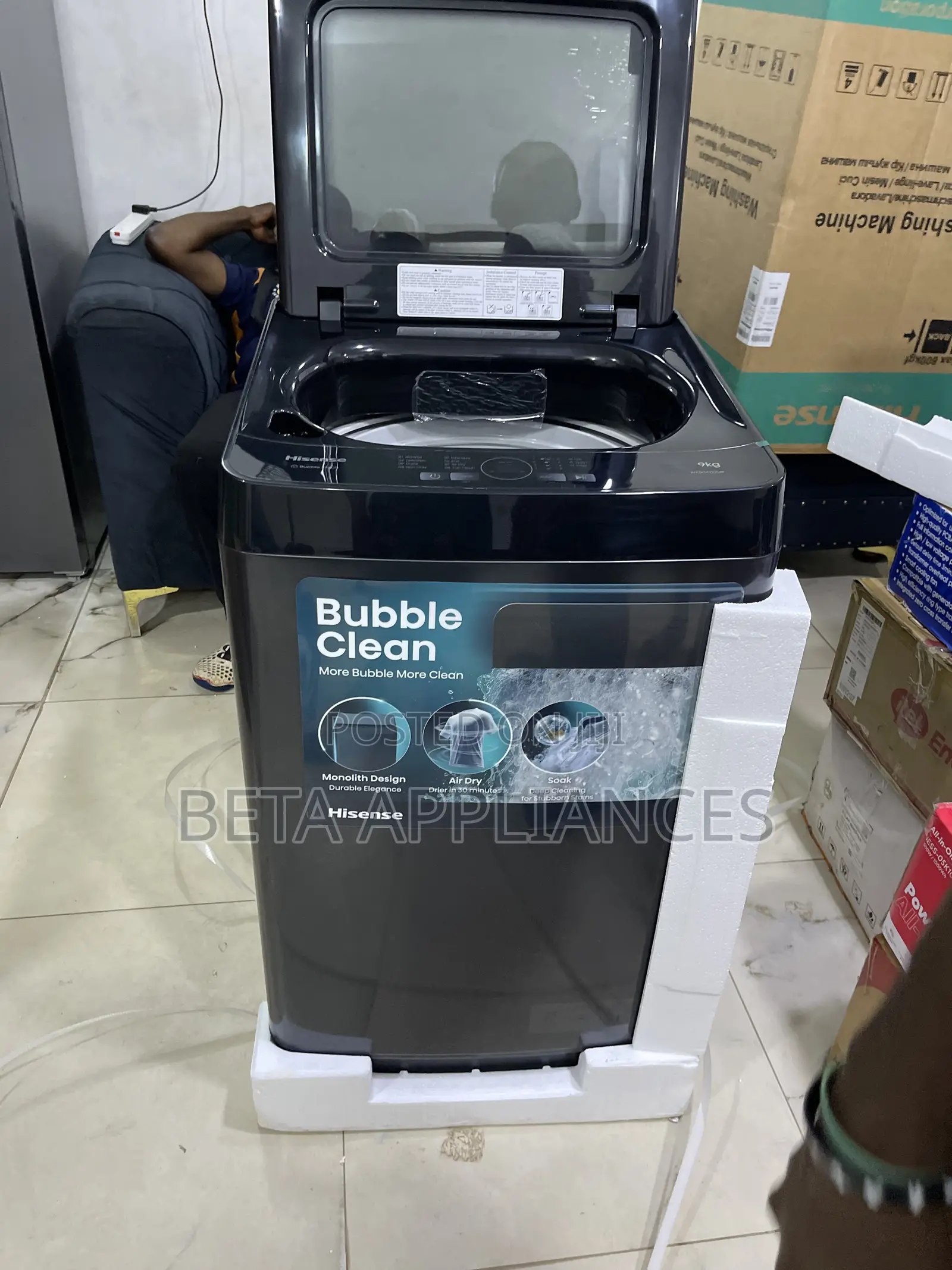 Hisense 9KG Smart Laundry Machine