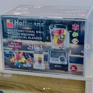 Hoffmans HM-2065 2-in-1 Multifunctional Commercial Blender