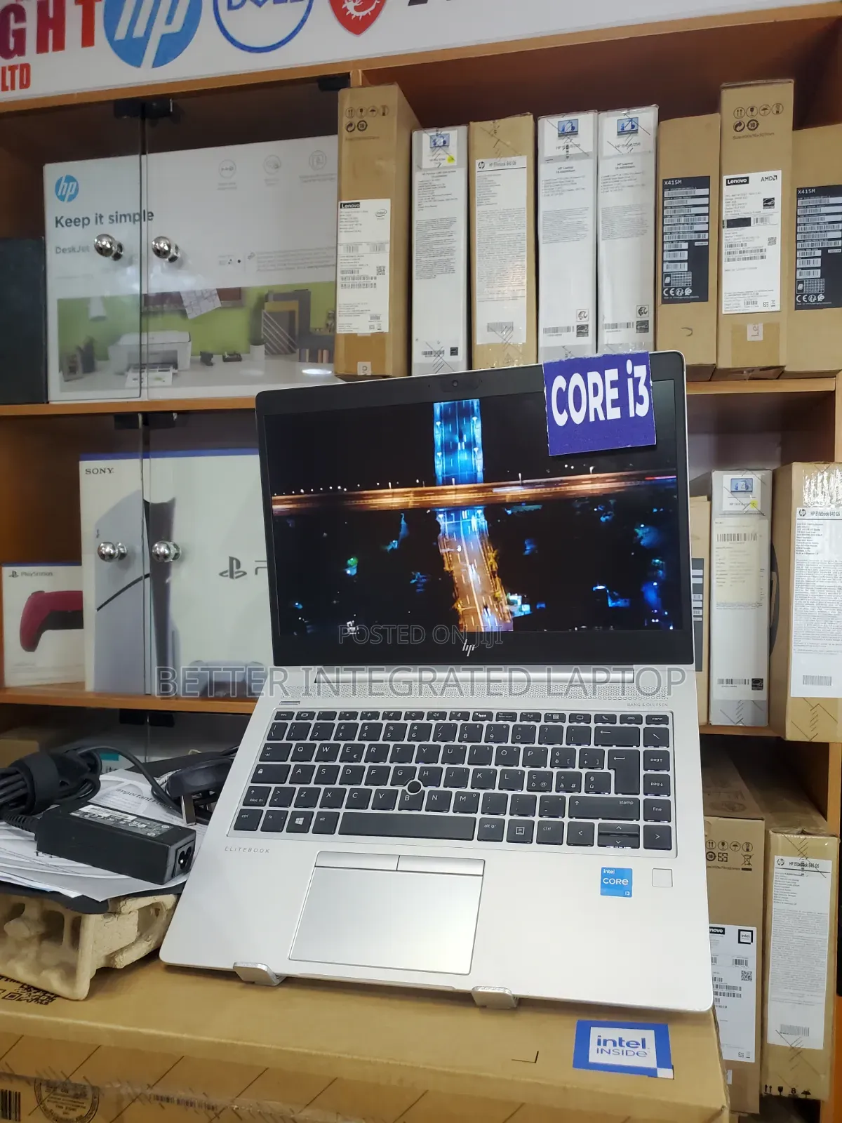 New Laptop HP EliteBook 2560P 8GB Intel Core i3 SSD 256GB