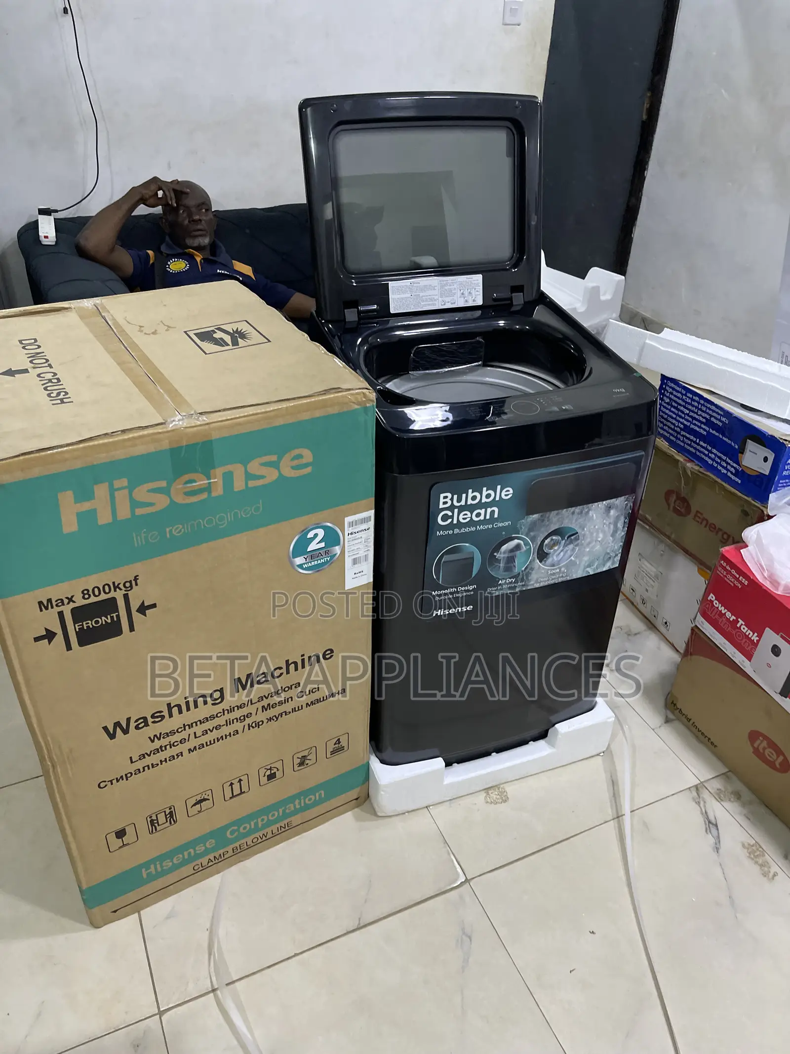Large Capacity Hisense Washer 9KG