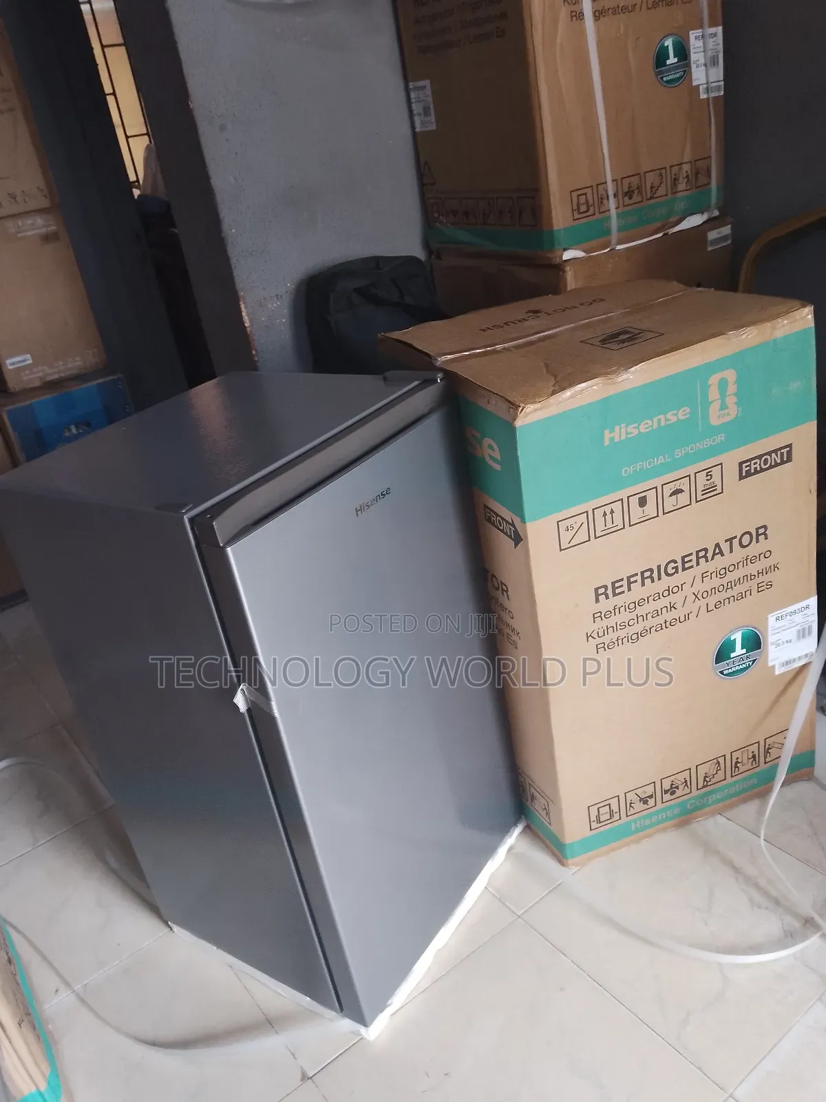 Hisense 90liter Inverter Refrigerator Silver (REF093DR)