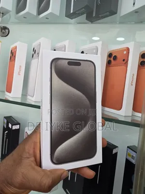 New Apple iPhone 15 Pro 128 GB Silver