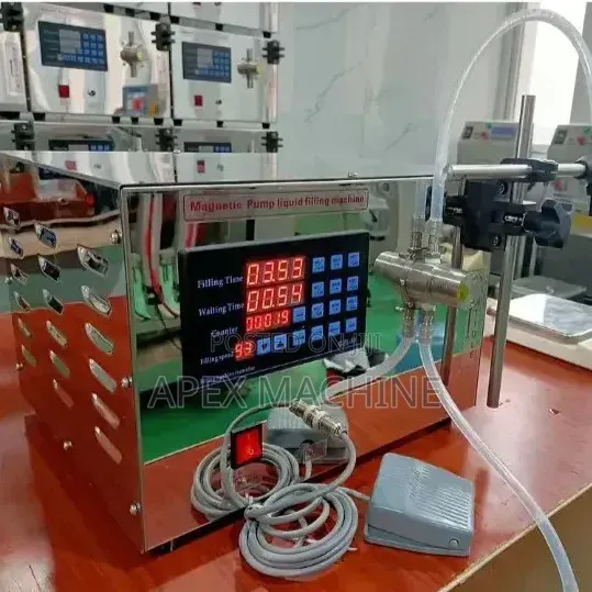 Digital Liquid Filling Machine With Magnetic Pump