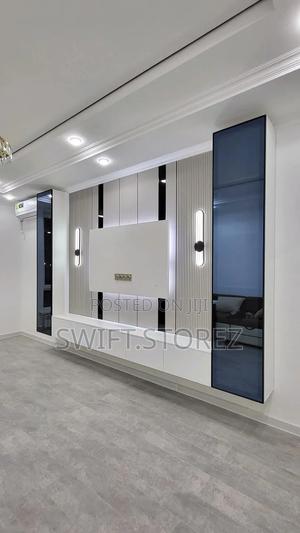 Glass Shelve TV Console