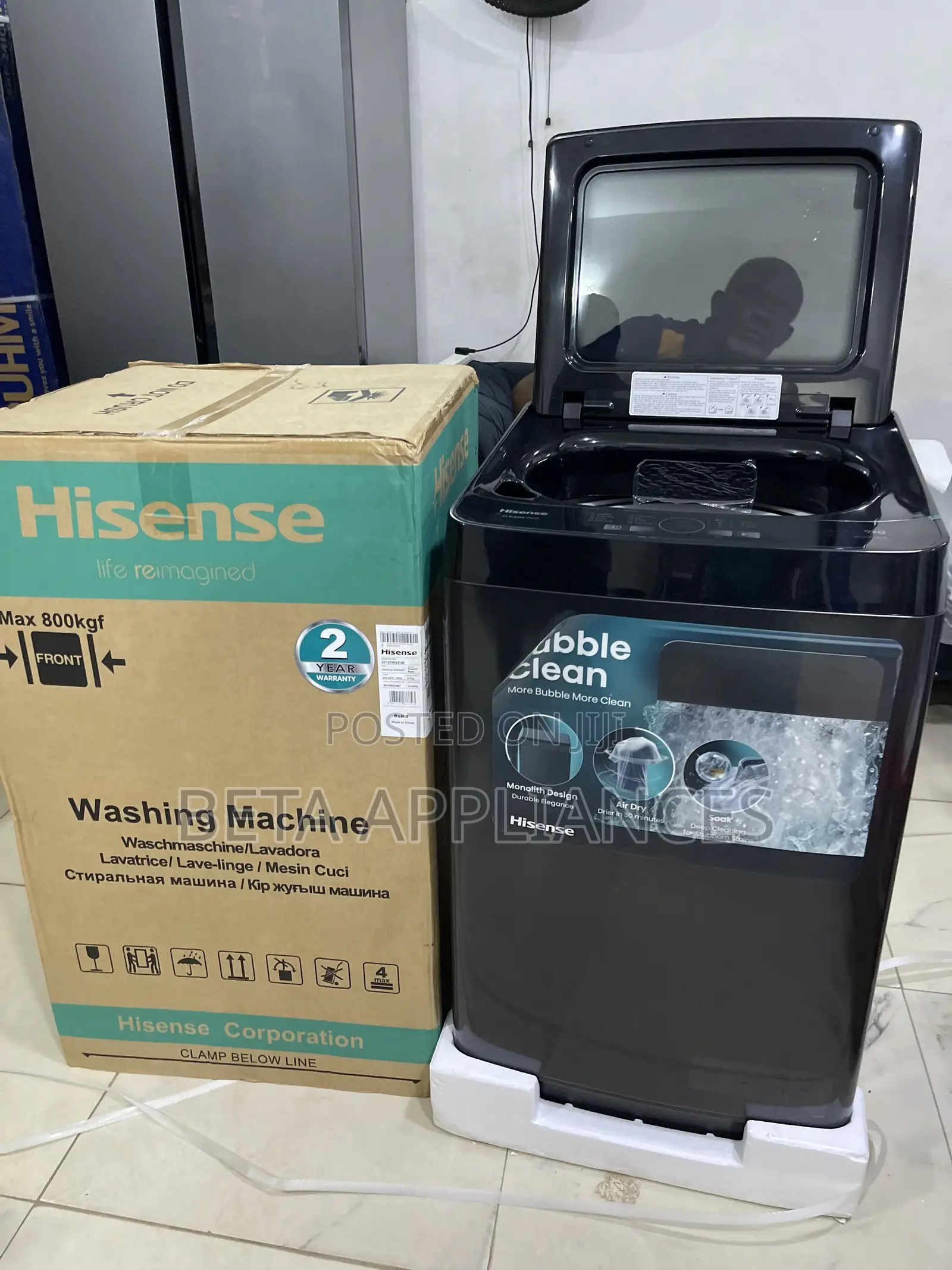 Modern Hisense 9KG Washer