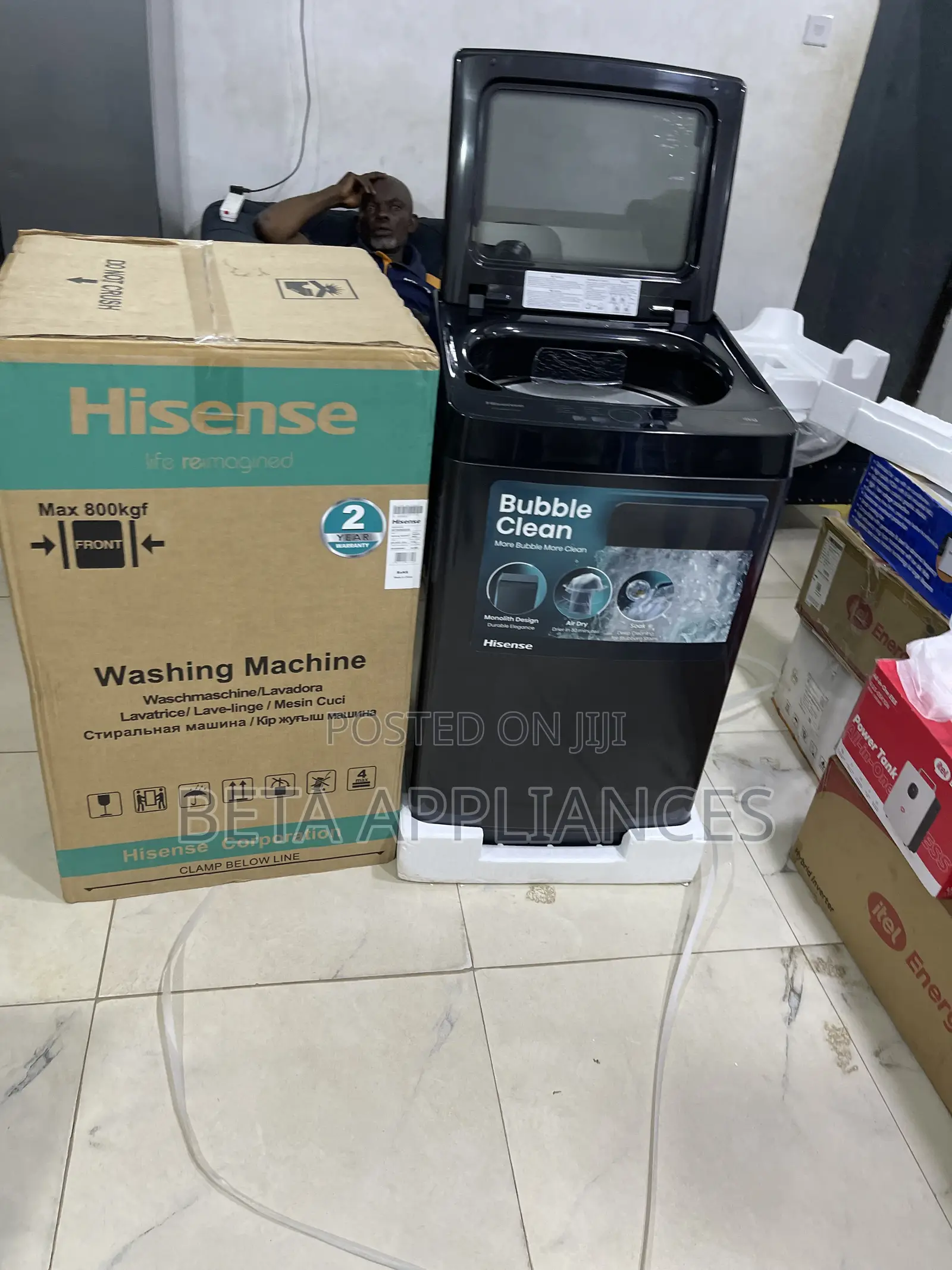 Modern Hisense 9KG Washer