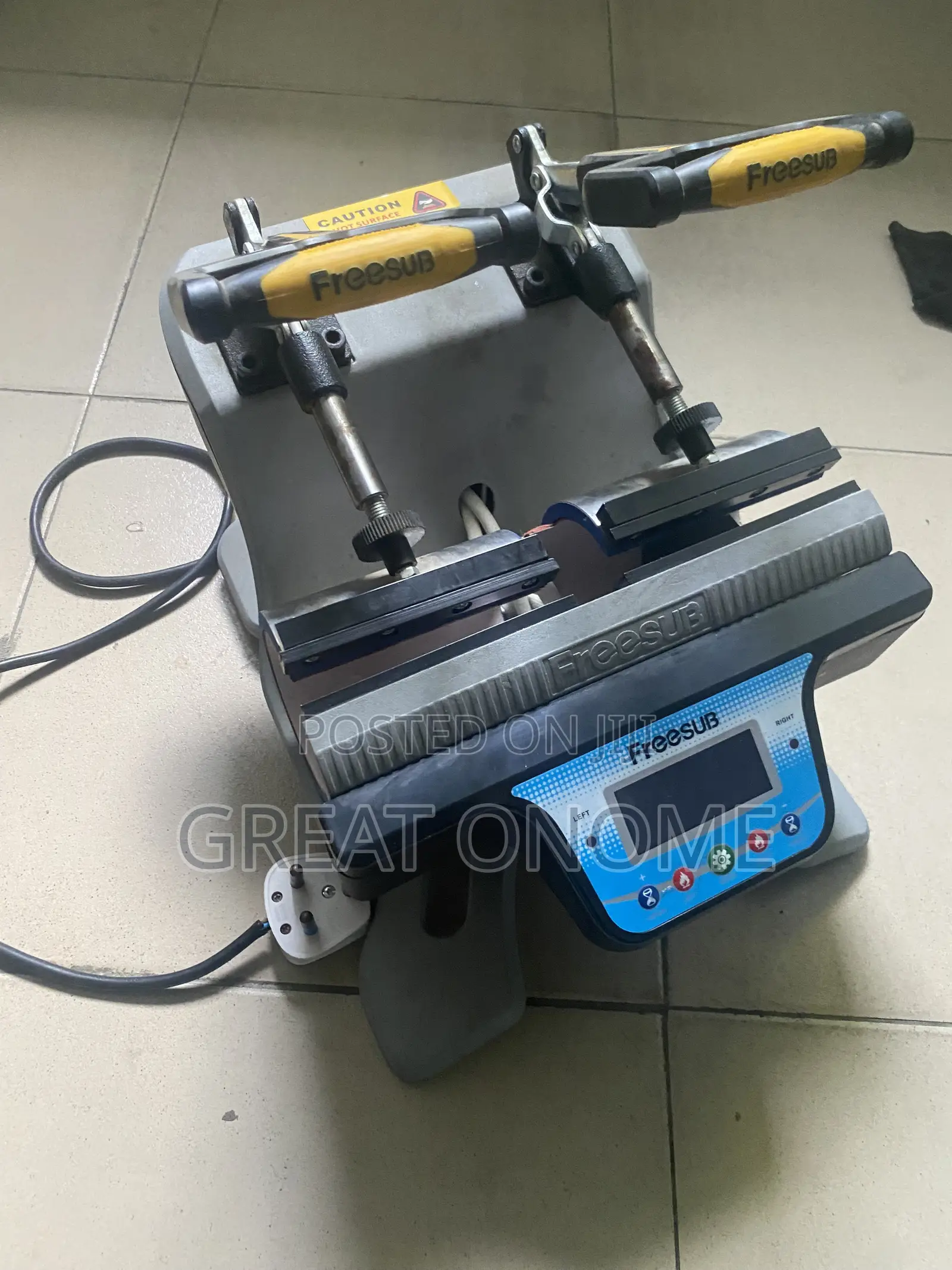 Mug Press Machine
