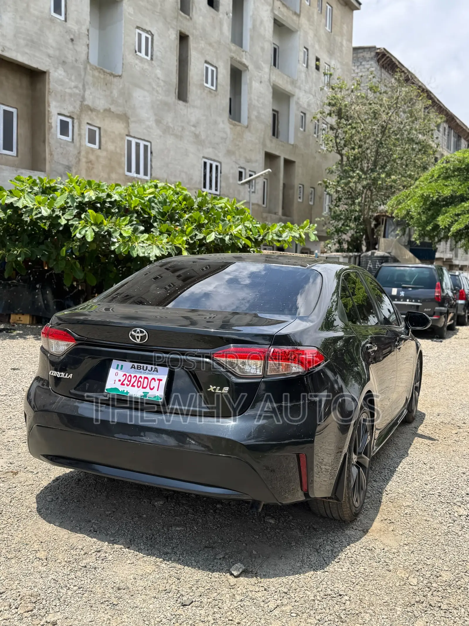 Toyota Corolla XLE 2020 Black
