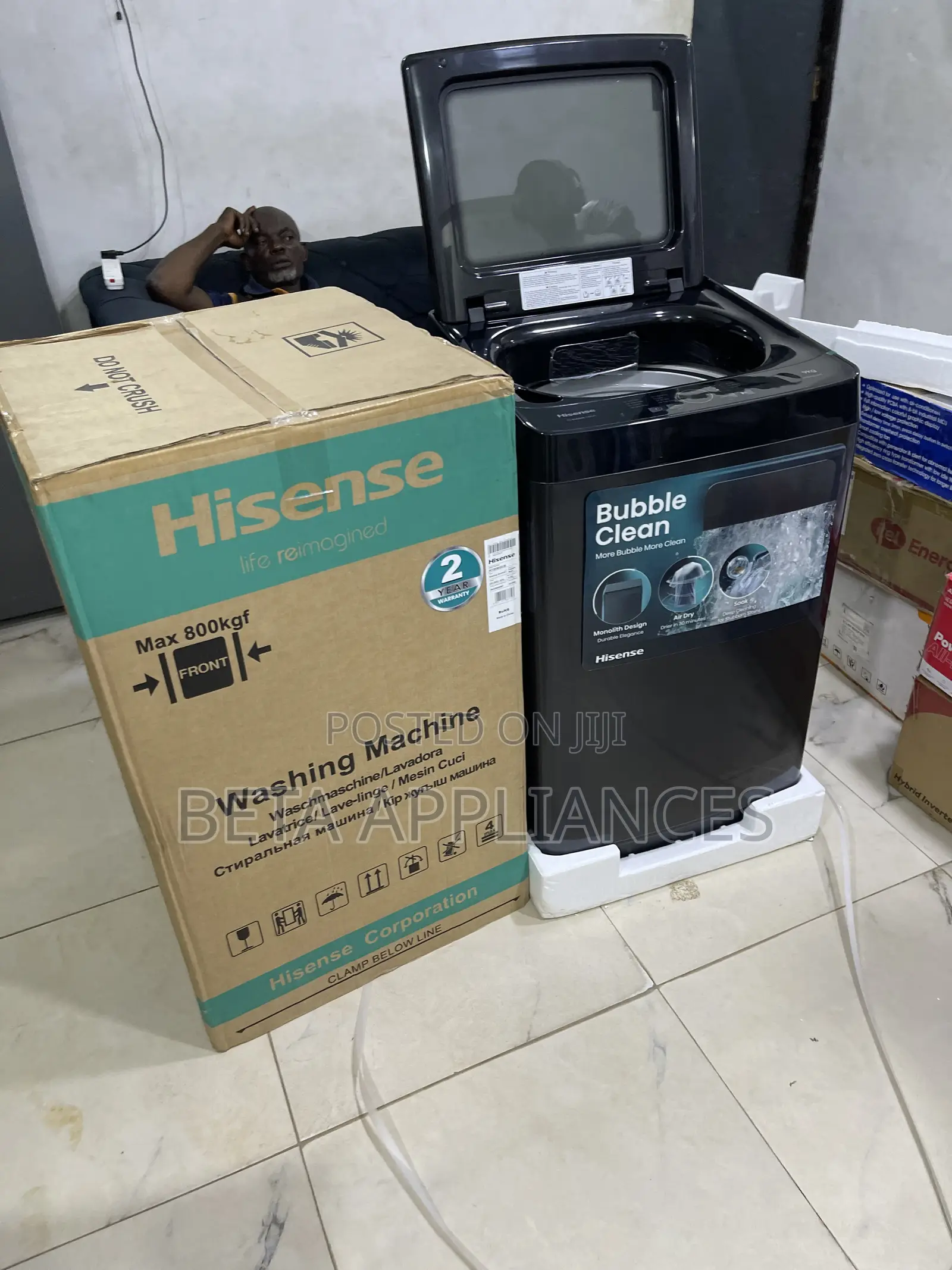 Smart Control Hisense Washer 9KG