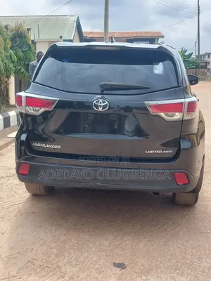 Toyota Highlander Limited 4dr SUV AWD (3.5L 6cyl 6A) 2015 Black