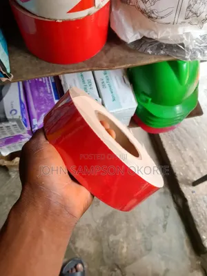 Red 2" Adhesive Tape