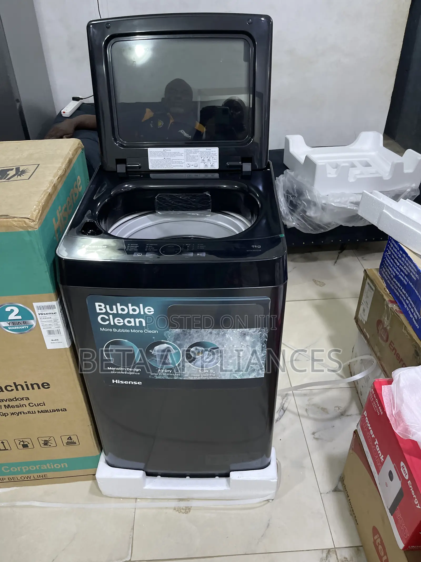 Efficient Top Loader Hisense
