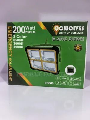 Emergency Indoor Solar Light