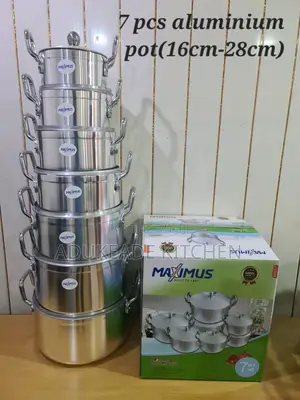 Quality 7 Pieces Aluminum Pot Sets
