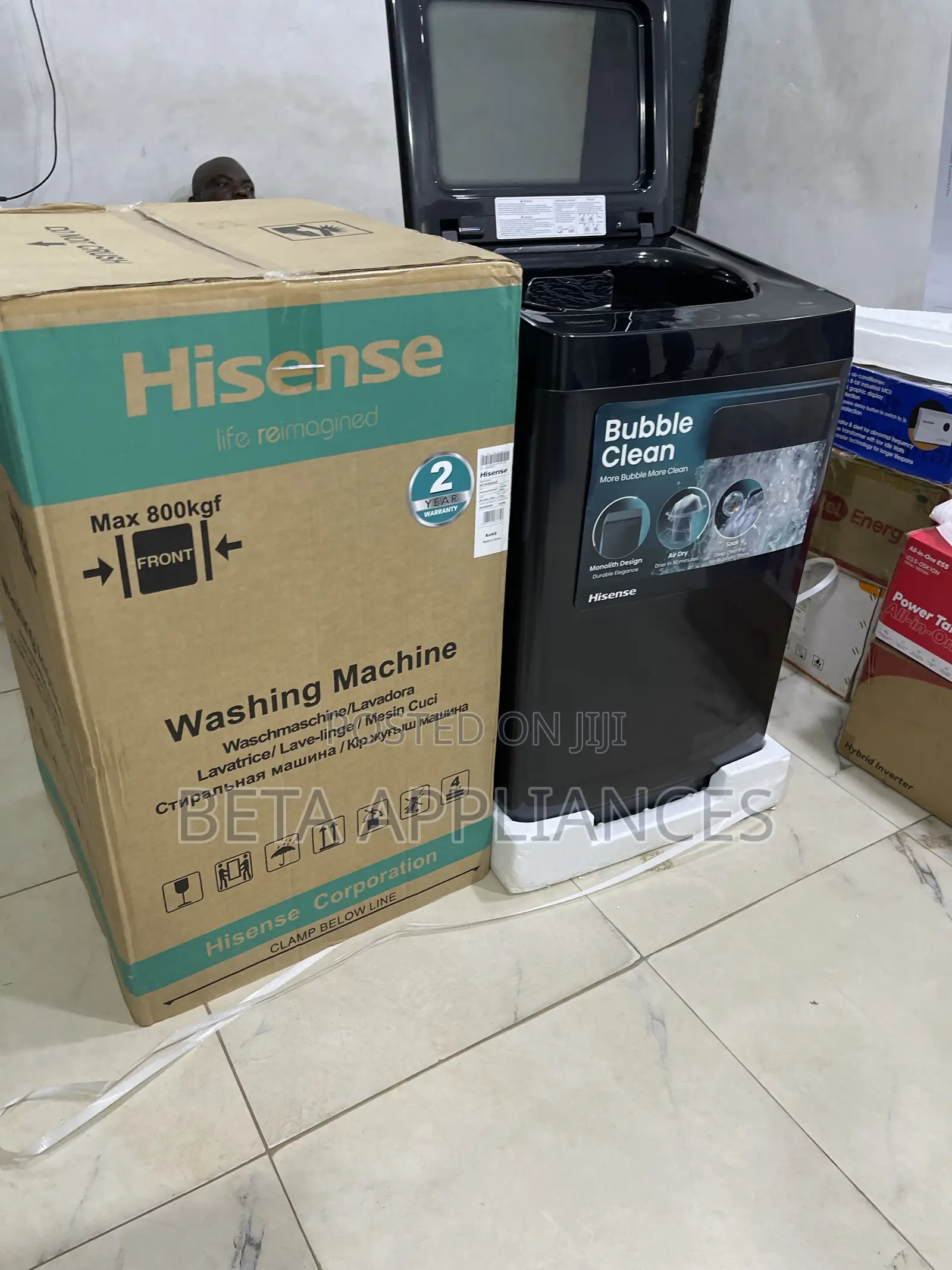 Premium Laundry Machine by Hisense
