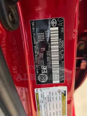 Toyota Corolla LE 2006 Red