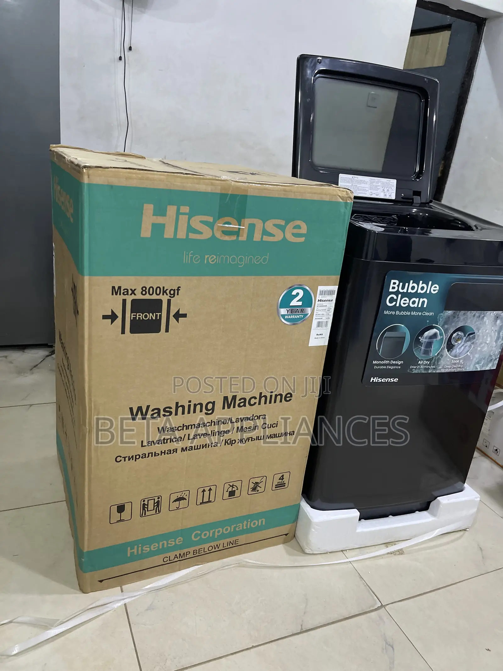 Family Size Automatic Washer Hisense