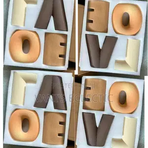 Ceramic "LOVE" Letter Vase Sets