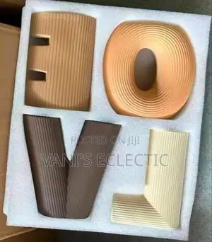 Ceramic "LOVE" Letter Vase Sets