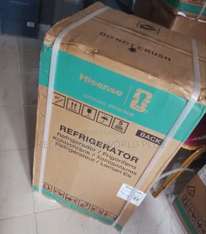 Hisense REF093DR 90L Single Door Refrigerator – Silver
