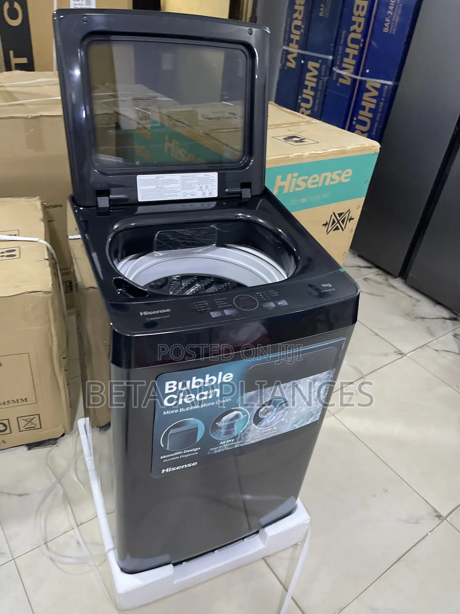 Top Load Laundry Machine 9KG Hisense