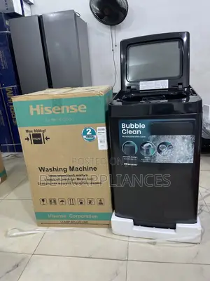 Large Drum Washer by Hisense